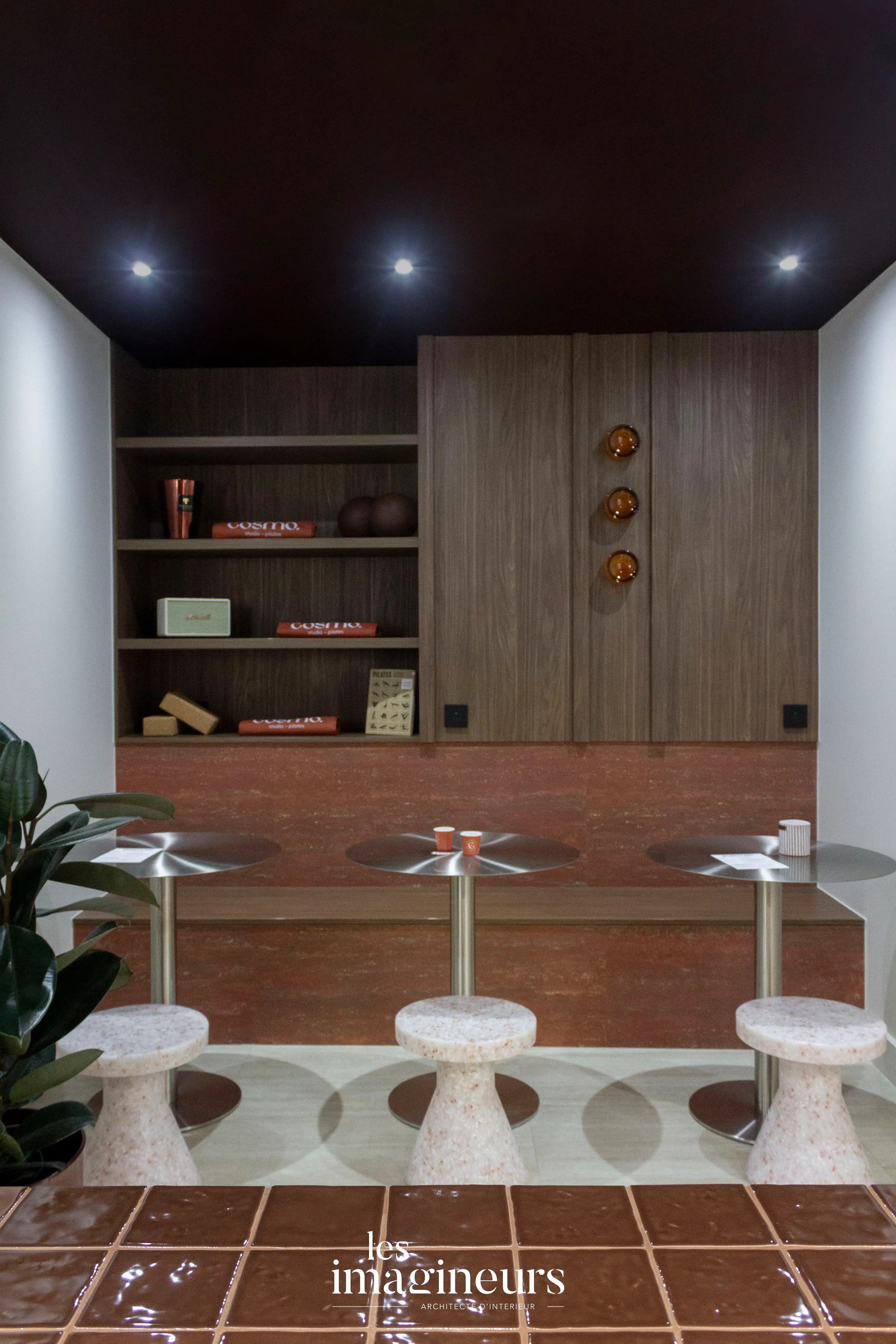 Projet Cosmo Studio Pilates - Accueil