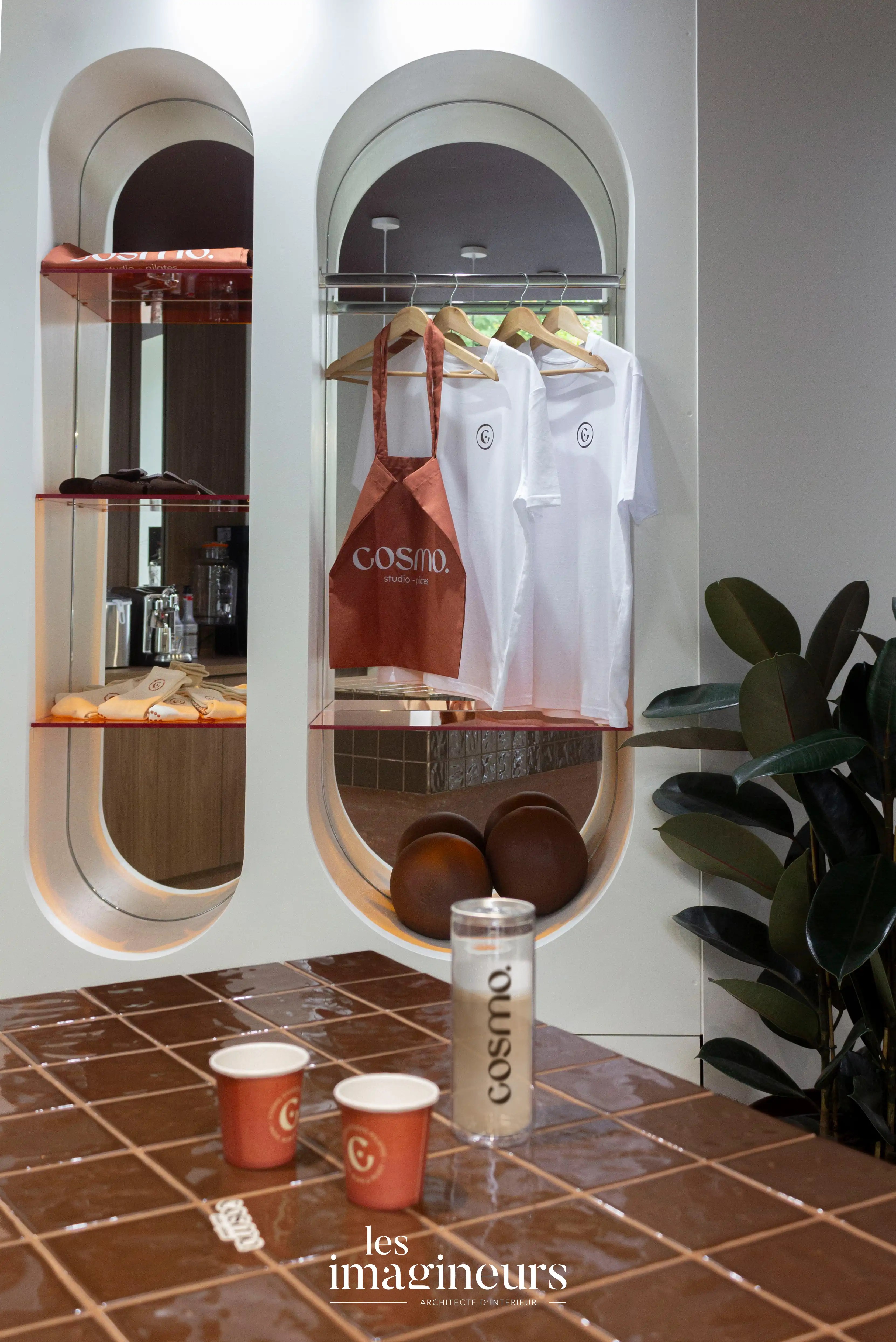 Projet Cosmo Studio Pilates - Accueil