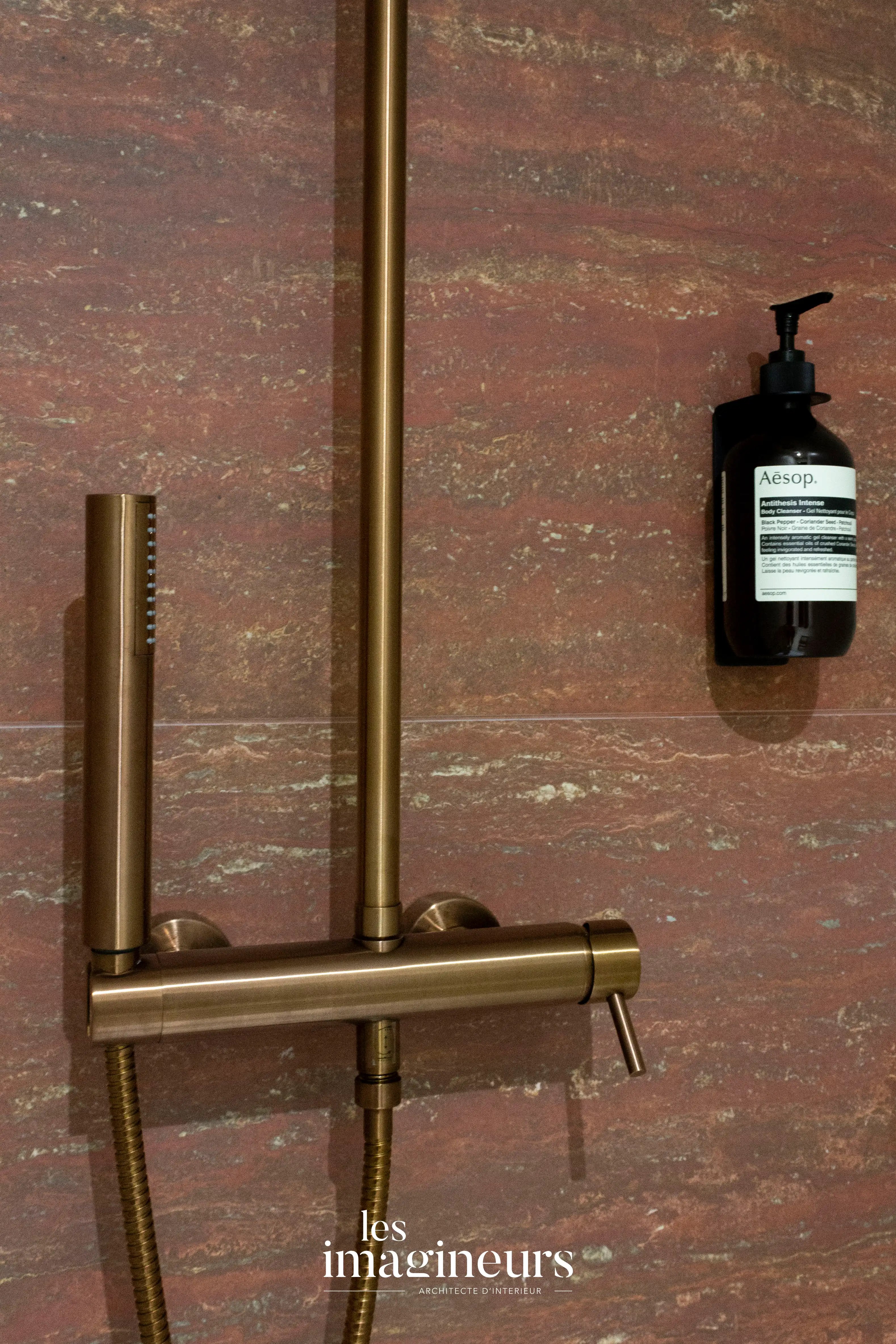 Projet Cosmo Studio Pilates - Vestiaire