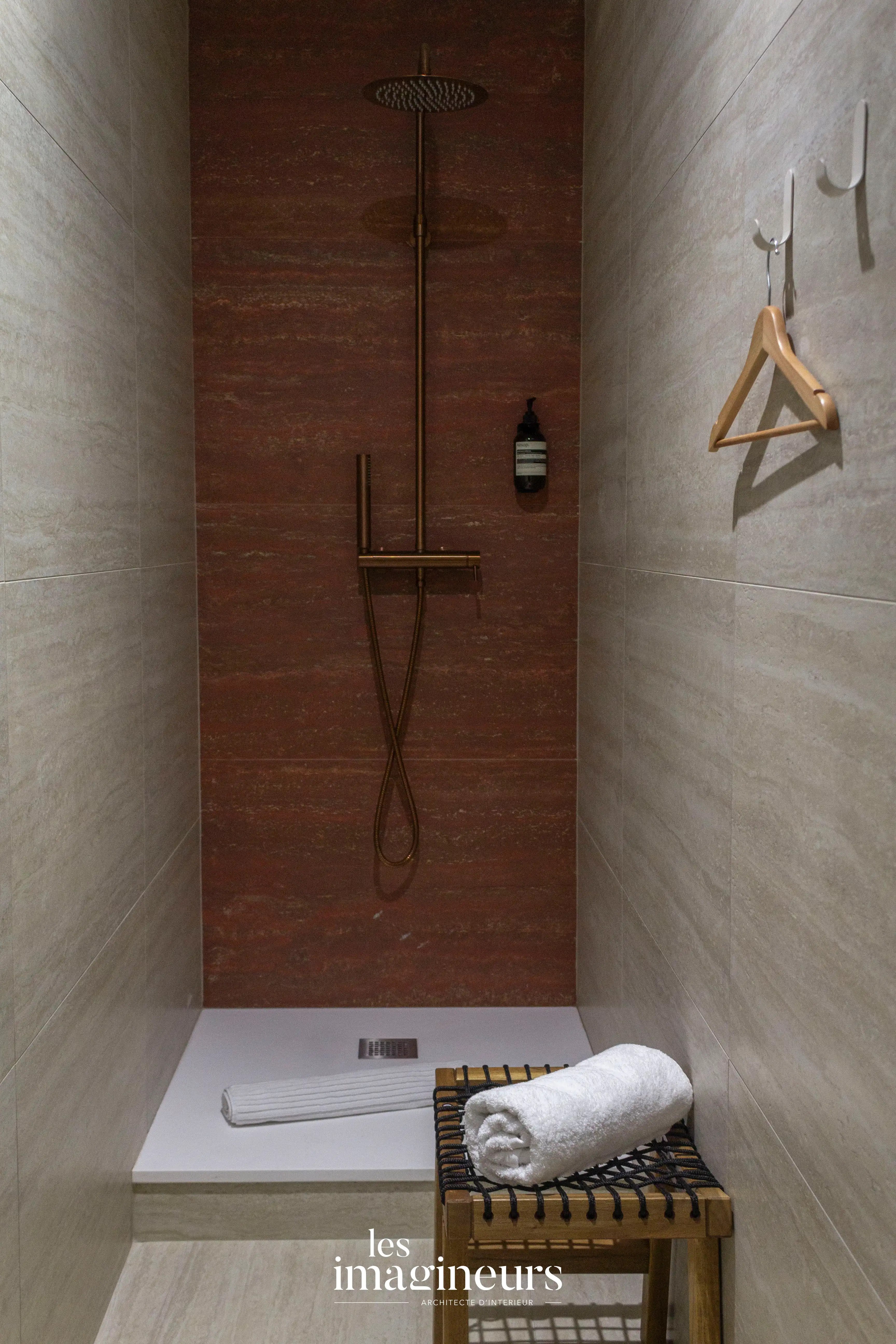 Projet Cosmo Studio Pilates - Vestiaire