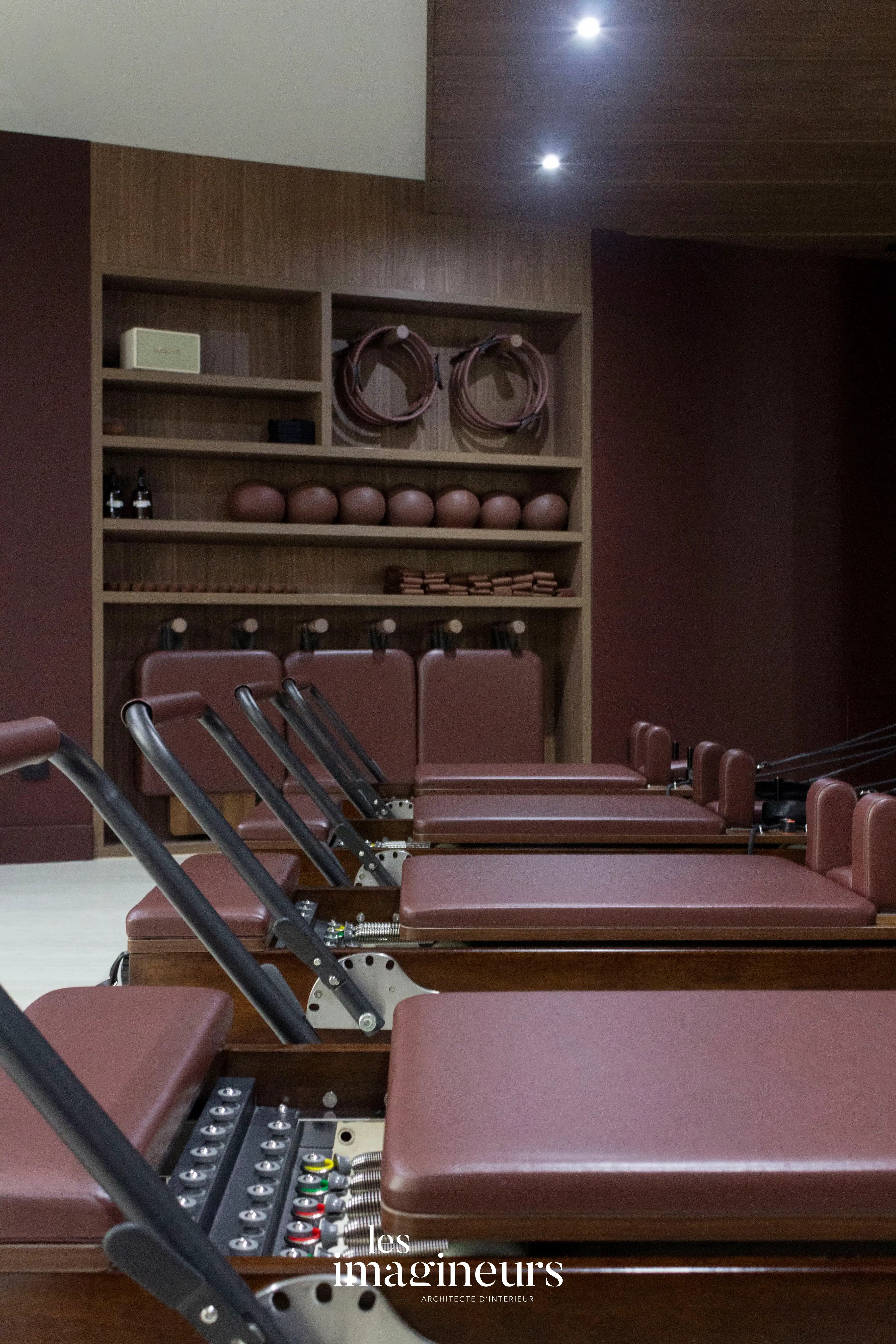 Projet Cosmo Studio Pilates - Salle Reformer