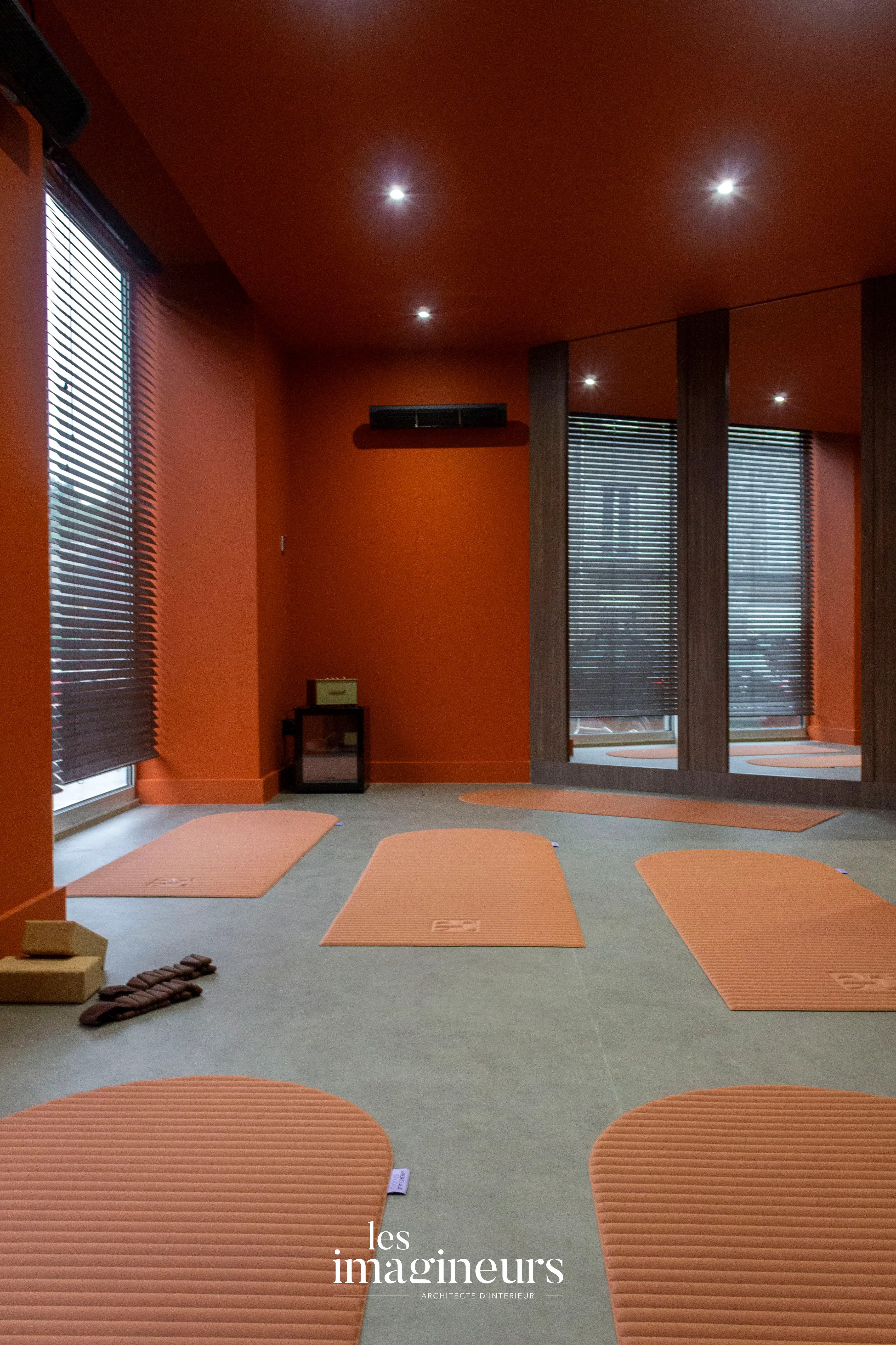 Projet Cosmo Studio Pilates - Salle hot pilates