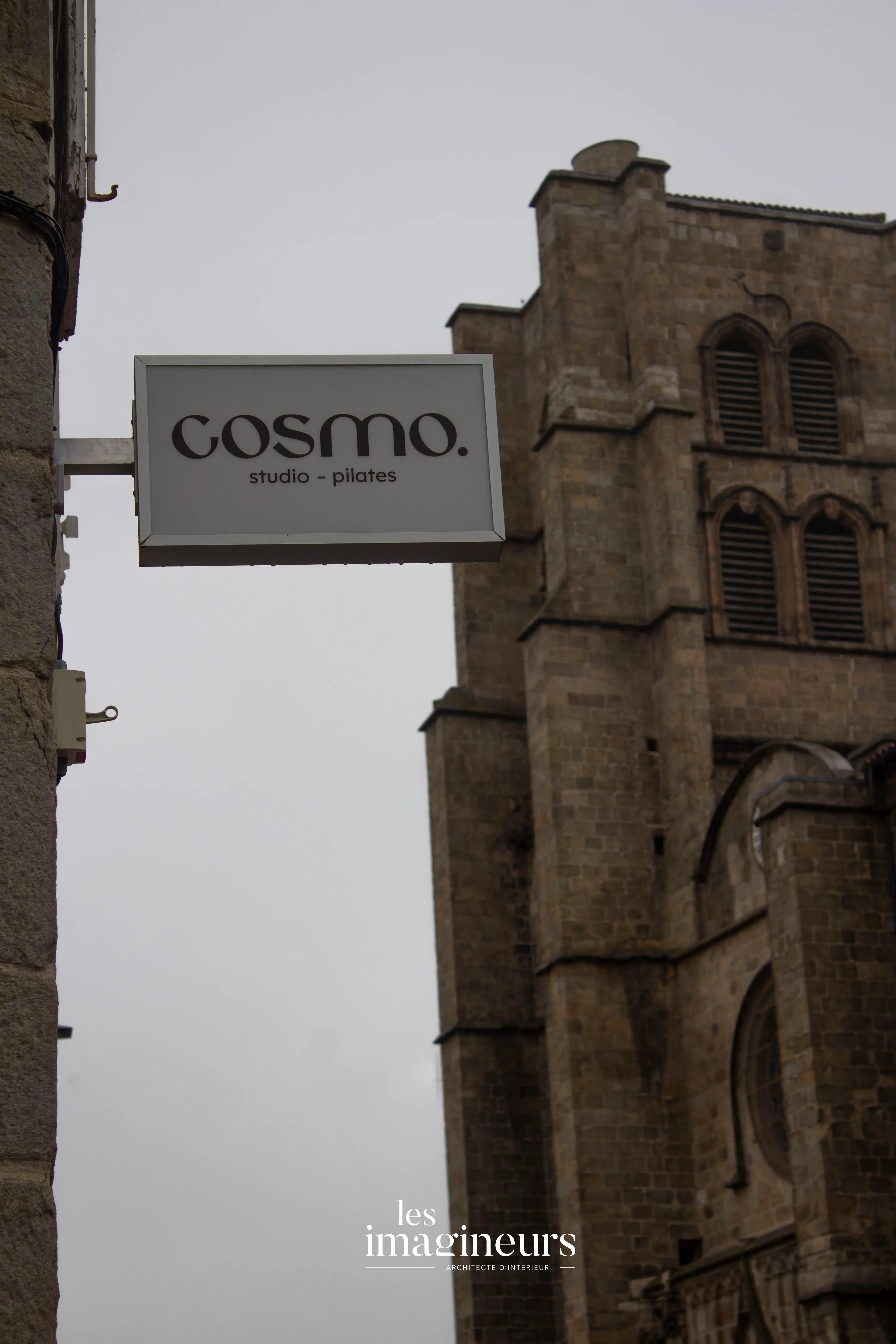 Projet Cosmo Studio Pilates - Devanture