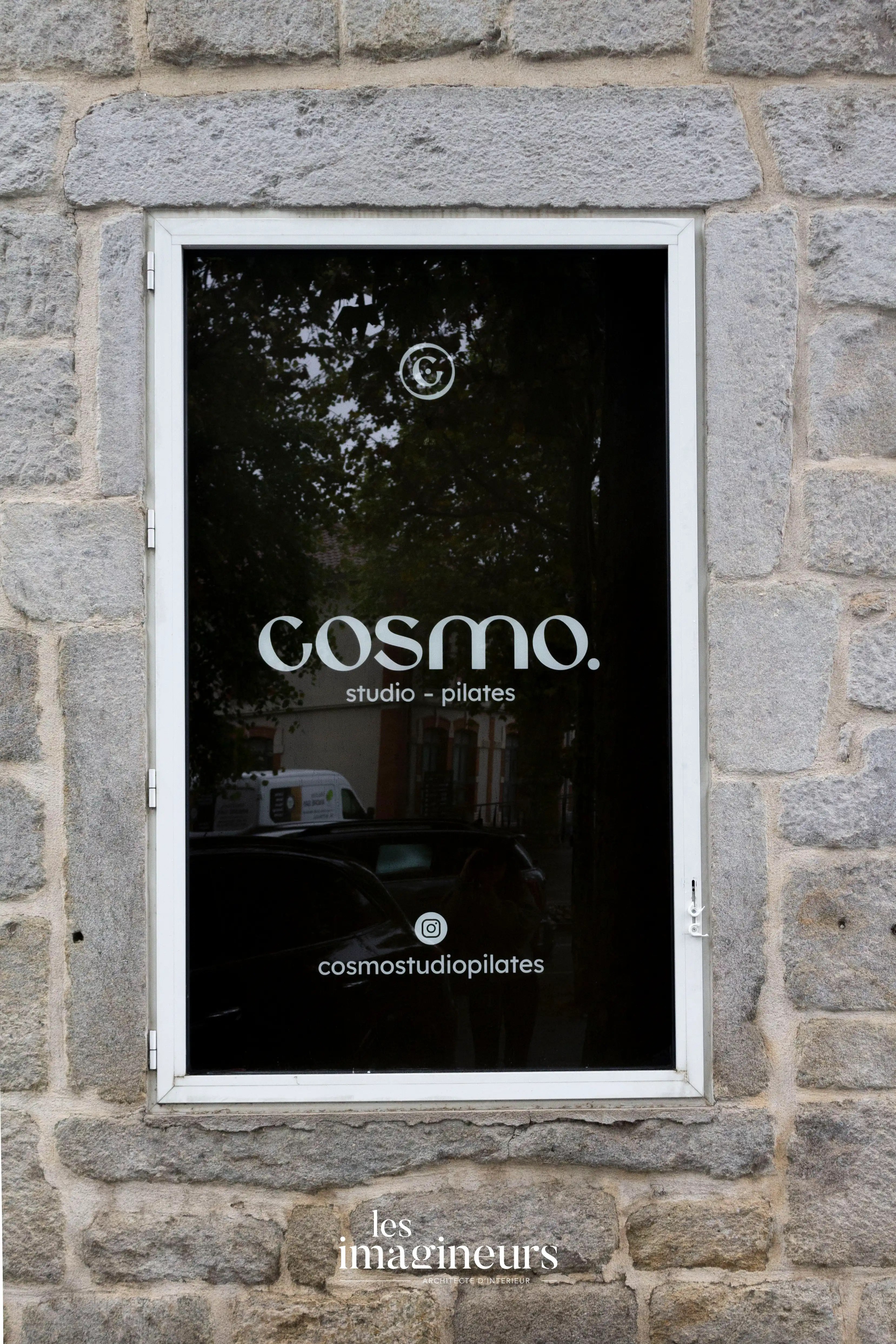 Projet Cosmo Studio Pilates - Devanture